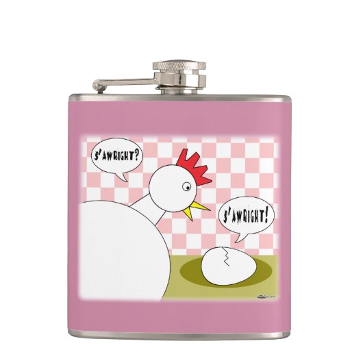 Geht's gut? flachmann (Vorderseite)