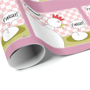 Geht's gut? geschenkpapier