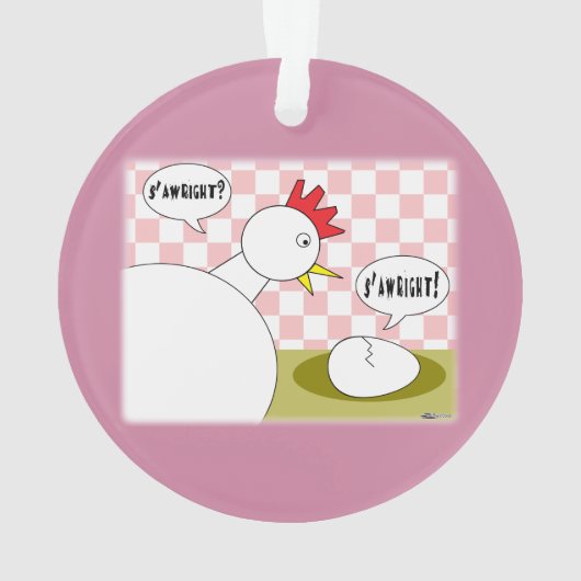 Geht's gut? ornament (Rückseite)