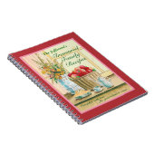 Gehütete Familien-Rezept-Zeitschrift Notizblock (Rechte Seite)