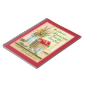 Gehütete Familien-Rezept-Zeitschrift Notizblock (Linke Seite)