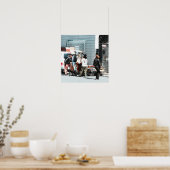 Gehweg-Bummel Poster (Küche)