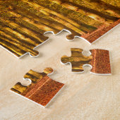 Gehweg durch den Wald im Herbst Puzzle (Seite)