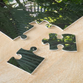 Gehweg durch einen tropischen Wald, Kauai, Hawaii Puzzle (Seite)