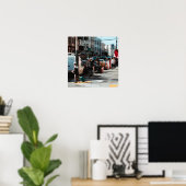 Gehweg Sonne Poster (Heimbüro)