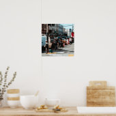 Gehweg Sonne Poster (Küche)