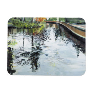 Gehweg und Kräuselungen Kew Gärten Magnet