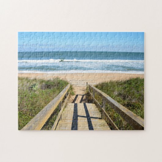 Gehweg zum Strand Puzzle (Horizontal)