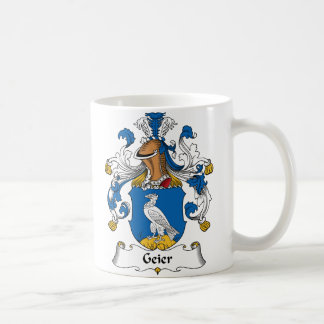Geier Familienwappen Kaffeetasse