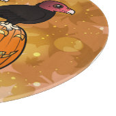 Geier feiern Halloween! Schneidebrett (Ecke)