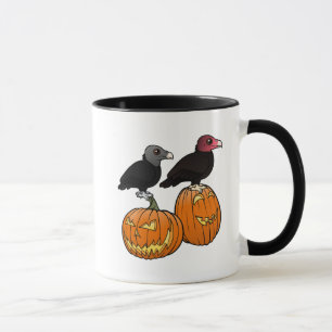 Geier feiern Halloween! Tasse