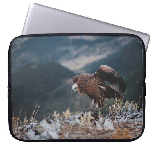 Geier Laptopschutzhülle (Vorderseite)