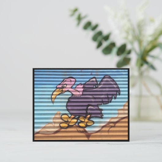 Geier Postkarte (Stehend Vorderseite)