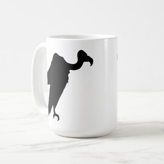 Geier-Tasse Kaffeetasse (Vorderseite Links)