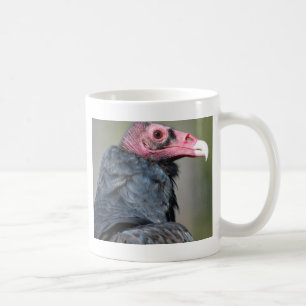 Geier-Vogel-Raptor-Rotes Gesicht Kaffeetasse