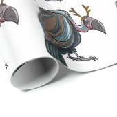 Geier-WeihnachtsPackpapier Geschenkpapier (Rolleneckpunkt)