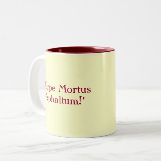 Geier Zweifarbige Tasse (Vorderseite Links)