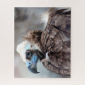 Geiervogel der Beute. Puzzle (Vertikal)