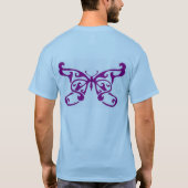 Geifer der Mädchen-Rule.Boys T-Shirt (Rückseite)