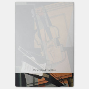 Geige, 1916 post-it klebezettel