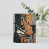 Geige, 1916 postkarte (Stehend Vorderseite)