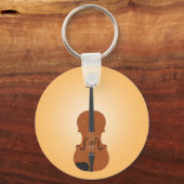 Geige: 3D-Modell: Schlüsselanhänger (Vorderseite)