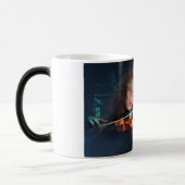 Geige am Feuer Verwandlungstasse (Links)