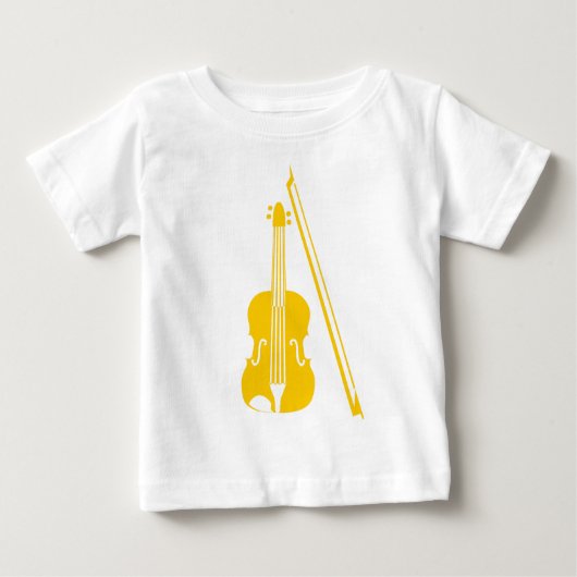 Geige - Amber Baby T-shirt (Vorderseite)
