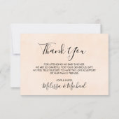 Geige, Ballettschuhe, Blume und Schmetterlinge Einladung (Rückseite)