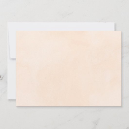 Geige, Ballettschuhe und Schmetterlinge Hochzeit Einladung (Rückseite)