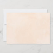 Geige, Ballettschuhe und Schmetterlinge Hochzeit Einladung (Rückseite)