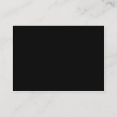 Geige - Chubby Visitenkarte (Rückseite)