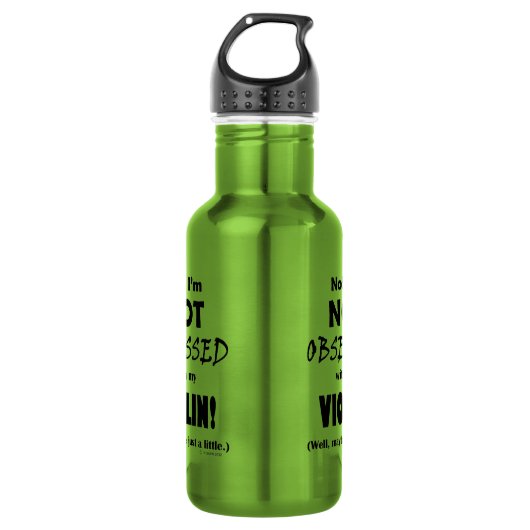 Geige Edelstahlflasche (Vorderseite)