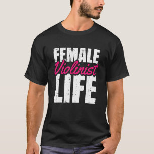 Geige Fiedel   Geiger Violinist T-Shirt