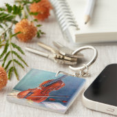 Geige/Geige Schlüsselanhänger (Vorderseite rechts)