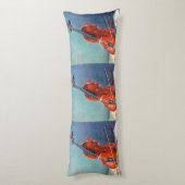 Geige/Geige Seitenschläferkissen (Rückseite (Vertikal))