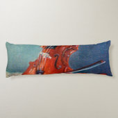 Geige/Geige Seitenschläferkissen (Rückseite)