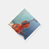 Geige/Geige Serviette (Ecke)