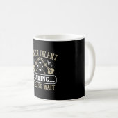 Geige - Geigertalent beladen Kaffeetasse (VorderseiteRechts)