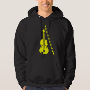 Geige - Gelb Hoodie