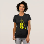 Geige - Gelb T-Shirt (Vorne ganz)