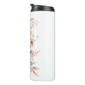 Geige mit Blume. Thermosbecher (Nach rechts gedreht)