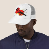 Geige-Player oder Band-Cap Truckerkappe (Beispiel)