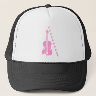 Geige - Rosa Truckerkappe