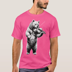 Geige spielen für das Violinistische Musikorcheste T-Shirt