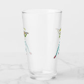 Geige spielender Stockmann Glas (Rechts)