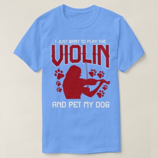 Geige T-Shirt (Design vorne)