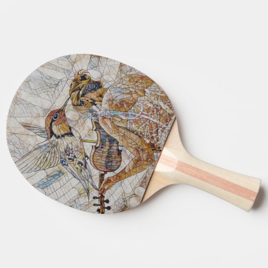 Geige Tischtennis Schläger (Seitenansicht)