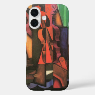 Geige und Gitarre von Juan Gris, Vintage kubistisc iPhone 16 Hülle