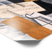 Geige und Noten | Georges Braque | Fotodruck (Ecke)